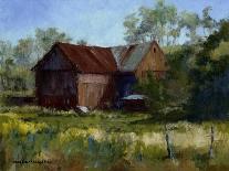 Amish Country Barn-Barbara Chenault-Art Print