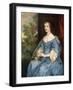 Barbara, Countless of Castlemaine, C1660S-Peter Lely-Framed Giclee Print