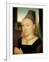 Barbara De Vlaenderberch, circa 1472-75-Hans Memling-Framed Giclee Print