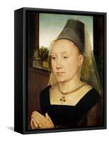 Barbara De Vlaenderberch, circa 1472-75-Hans Memling-Framed Stretched Canvas