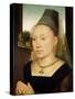 Barbara De Vlaenderberch, circa 1472-75-Hans Memling-Stretched Canvas