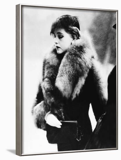 Barbara Hutton, Countess Von Haugwitz-Reventlow, a Month after Birth of Her Son, Lance Reventlow-null-Framed Photo