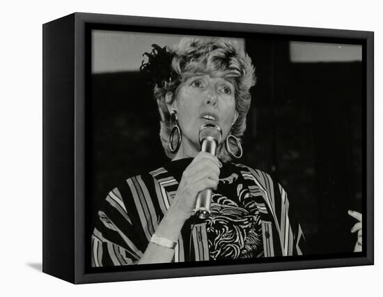 Barbara Jay in Concert with Tommy Whittle-Denis Williams-Framed Stretched Canvas