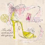 Paris Shoe Bow-Barbara Lindner-Art Print