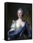 Barbara Luigia D'Adda, Wife of Antonio Barbiano from Belgiojoso-Jean-Marc Nattier-Framed Stretched Canvas