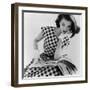 Barbara Miura with Madame Crystal Handbag and Neck Tie, 1953-John French-Framed Giclee Print