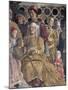 Barbara of Brandenburg with Her Daughter Paula and Rodolfo Gonzaga, Detail from Court Wall-Andrea Mantegna-Mounted Giclee Print