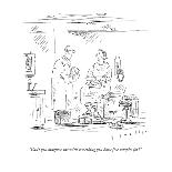 "What would you suggest to fill the dark, empty spaces in my soul?" - New Yorker Cartoon-Barbara Smaller-Premium Giclee Print