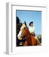 Barbara Stanwyck - The Big Valley-null-Framed Photo