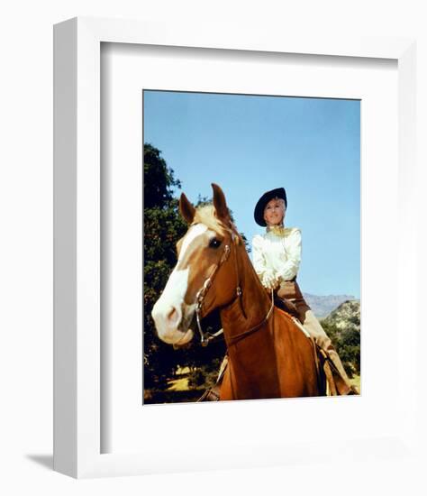 Barbara Stanwyck - The Big Valley-null-Framed Photo