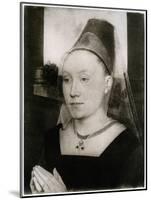 Barbara Van Vlaenderbergh, Wife of Guillaume Moreel, C1480-Hans Memling-Mounted Giclee Print