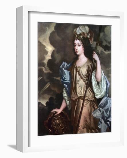 Barbara Villiers, Duchess of Cleveland, Countess of Castlemaine, C1660s-Peter Lely-Framed Giclee Print