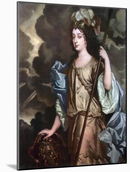 Barbara Villiers, Duchess of Cleveland, Countess of Castlemaine, C1660s-Peter Lely-Mounted Giclee Print