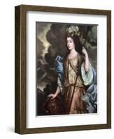 Barbara Villiers, Duchess of Cleveland, Countess of Castlemaine, C1660s-Peter Lely-Framed Giclee Print