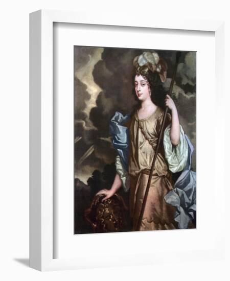 Barbara Villiers, Duchess of Cleveland, Countess of Castlemaine, C1660s-Peter Lely-Framed Giclee Print