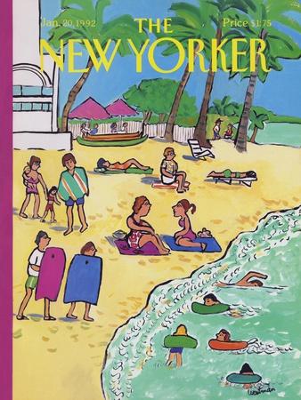 The New Yorker Cover - January 20, 1992
