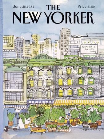 The New Yorker Cover - June 25, 1984