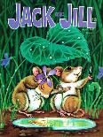 Shelter from the Rain - Jack & Jill-Barbara Yeagle-Stretched Canvas