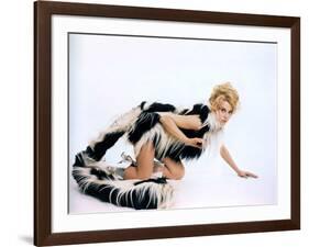 BARBARELLA, 1967 directed by ROGER VADIM Jane Fonda (photo)-null-Framed Photo