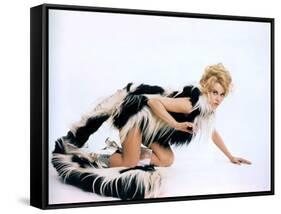 BARBARELLA, 1967 directed by ROGER VADIM Jane Fonda (photo)-null-Framed Stretched Canvas