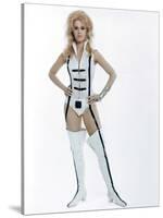 BARBARELLA, 1967 directed by ROGER VADIM Jane Fonda (photo)-null-Stretched Canvas