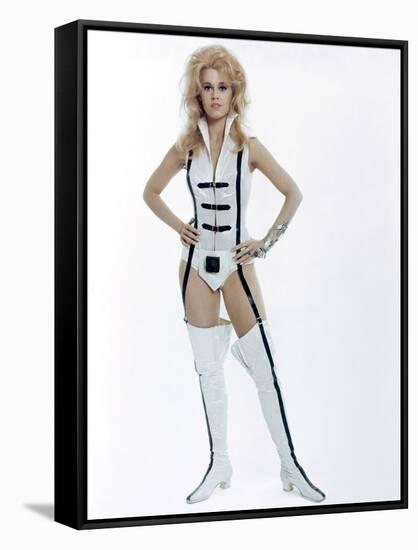 BARBARELLA, 1967 directed by ROGER VADIM Jane Fonda (photo)-null-Framed Stretched Canvas