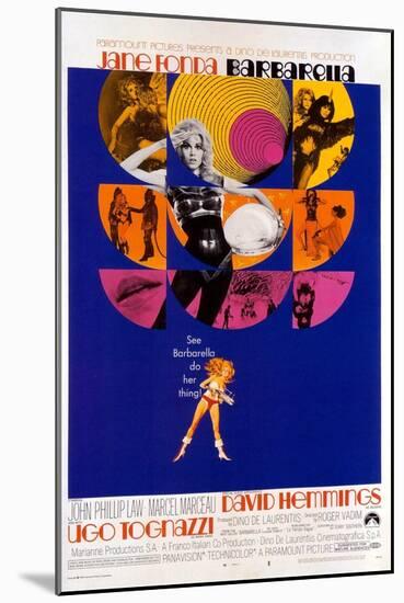 Barbarella, 1968-null-Mounted Giclee Print