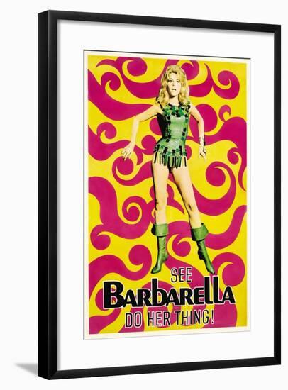 Barbarella, 1968-null-Framed Giclee Print