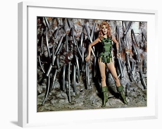 Barbarella, Jane Fonda, 1968-null-Framed Photo