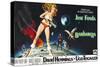 Barbarella, Jane Fonda, 1968-null-Stretched Canvas