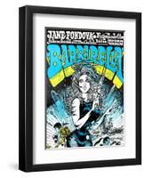 Barbarella, Jane Fonda, 1968-null-Framed Art Print