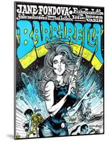 Barbarella, Jane Fonda, 1968-null-Mounted Art Print