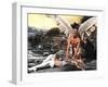 Barbarella, Jane Fonda, John Phillip Law, 1968-null-Framed Photo