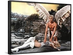 Barbarella, Jane Fonda, John Phillip Law, 1968-null-Framed Photo