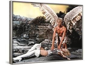 Barbarella, Jane Fonda, John Phillip Law, 1968-null-Framed Photo