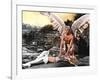 Barbarella, Jane Fonda, John Phillip Law, 1968-null-Framed Photo