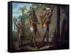 Barbarian Indians, 18th Century, Mexico-null-Framed Stretched Canvas