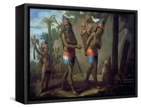 Barbarian Indians, 18th Century, Mexico-null-Framed Stretched Canvas