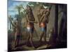 Barbarian Indians, 18th Century, Mexico-null-Mounted Giclee Print