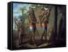 Barbarian Indians, 18th Century, Mexico-null-Framed Stretched Canvas