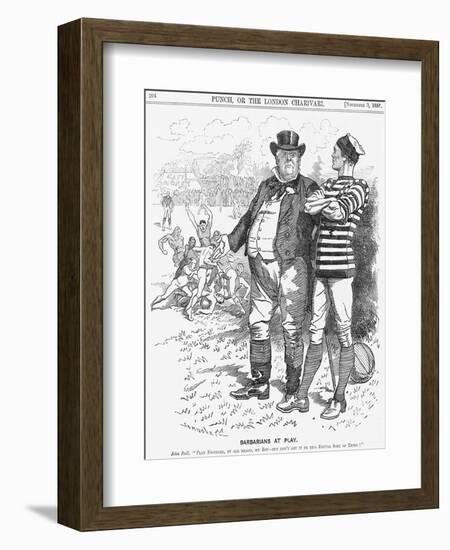 Barbarians at Play, 1888-Edward Linley Sambourne-Framed Giclee Print