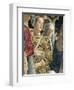 Barbarina Gonzaga, Detail from Court Wall-Andrea Mantegna-Framed Giclee Print