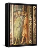 Barbarossa Kneeling before Pope, Scene from Stories of Alexander III, 1407-1408-Spinello Aretino-Framed Stretched Canvas