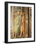 Barbarossa Kneeling before Pope, Scene from Stories of Alexander III, 1407-1408-Spinello Aretino-Framed Giclee Print