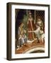 Barbarossa's Message, Scene from Stories of Alexander III, 1407-1408-Spinello Aretino-Framed Giclee Print