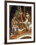 Barbarossa's Message, Scene from Stories of Alexander III, 1407-1408-Spinello Aretino-Framed Giclee Print