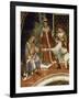 Barbarossa's Message, Scene from Stories of Alexander III, 1407-1408-Spinello Aretino-Framed Giclee Print