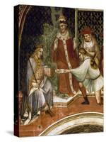 Barbarossa's Message, Scene from Stories of Alexander III, 1407-1408-Spinello Aretino-Stretched Canvas