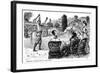 Barbarous Technicalities of Lawn Tennis, 1882-George Du Maurier-Framed Giclee Print