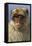 Barbary Ape Portrait (Macaca Sylvanus) Gibraltar-John Cancalosi-Framed Stretched Canvas